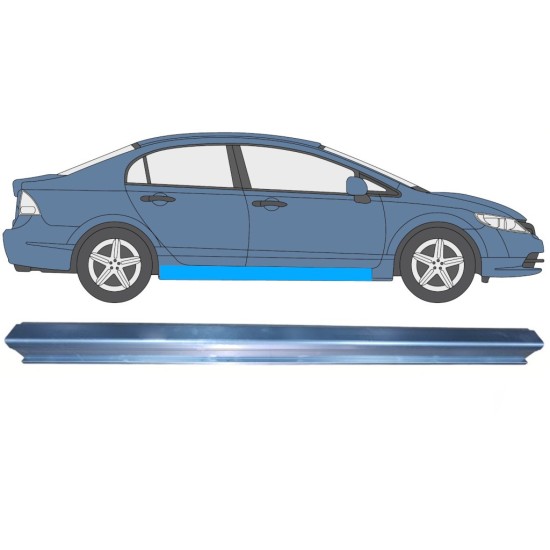 Reperaturka progu do Honda Civic 2005-2011 / Prawa / SEDAN 11006