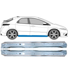 Pełny próg do Honda Civic 2005-2011 / Lewa+Prawa / Zestaw 9668