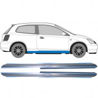 Reperaturka progu do Honda Civic 2001-2005 / Lewa+Prawa / Zestaw 10623