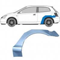 Reperaturka błotnika tylnego do Honda Civic 2001-2005 / Lewa 7182