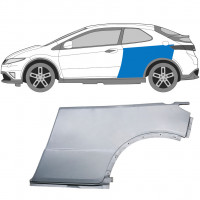 Reperaturka błotnika tylnego do Honda Civic 2005-2011 / Lewa 6637