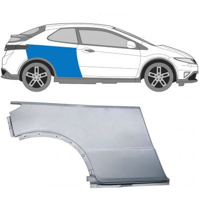 Reperaturka błotnika tylnego do Honda Civic 2005-2011 / Prawa 6636