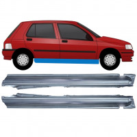 Reperaturka progu do Renault Clio 1990-1998 / Lewa+Prawa / Zestaw 11014