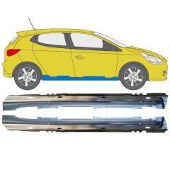 Pełny próg do Renault Clio IV 2016-2019 / Lewa+Prawa / Zestaw 16255
