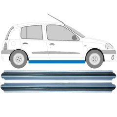 Reperaturka progu do Renault Clio II 1998-2012 / Lewa+Prawa / Zestaw 9344