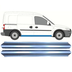Reperaturka progu do Opel Combo C 2000-2010 / Lewa = Prawa (symetryczny) / Zestaw 10281