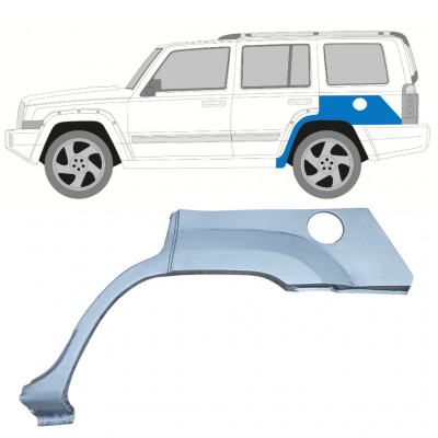 Reperaturka błotnika tylnego do Jeep Commander 2005-2010 / Lewa 11891