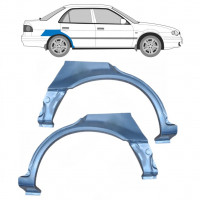 Reperaturka błotnika tylnego do Toyota Corolla 1997-2002 / Lewa+Prawa / Zestaw 9212