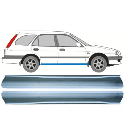 Reperaturka progu do Toyota Corolla 1997-2002 / Lewa+Prawa / Zestaw 9885