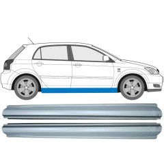 Reperaturka progu do Toyota Corolla E12 2001-2007 / Lewa+Prawa / Zestaw 9485