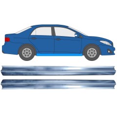 Reperaturka progu do Toyota Corolla E14 E15 2007-2013 / Lewa+Prawa / Zestaw 11198