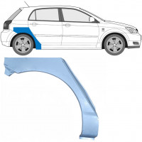 Reperaturka błotnika tylnego do Toyota Corolla 2001-2007 / Prawa 7043