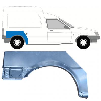 Reperaturka błotnika tylnego do Ford Courier 1989-1995 / Prawa 7828