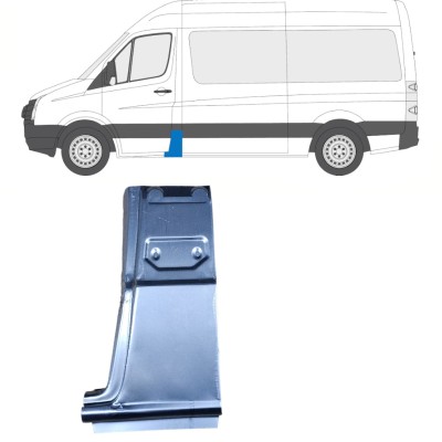 Reperaturka słupka do Volkswagen Crafter 2005-2017 / Lewa 13749