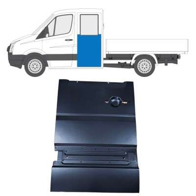 Reperaturka drzwi tylnych do Volkswagen Crafter 2005-2017 / Lewa 14238