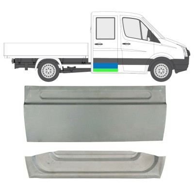 Reperaturka drzwi tylnych do Volkswagen Crafter 2005-2017 / Lewa = Prawa (symetryczny) / Zestaw 14126