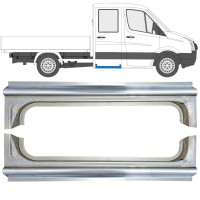 Reperaturka progu tylna do Volkswagen Crafter 2005-2017 / Lewa+Prawa / Zestaw 15520