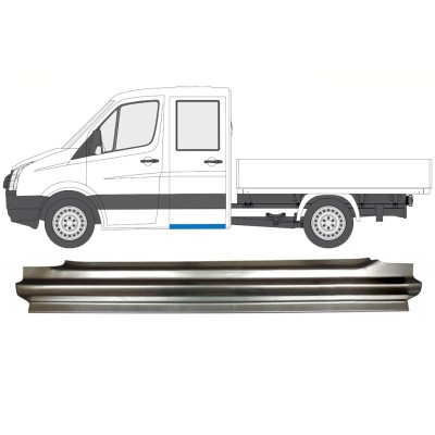 Reperaturka progu tylna do Volkswagen Crafter 2005-2017 / Lewa 15515