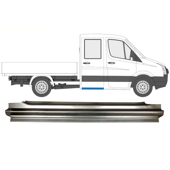 Reperaturka progu tylna do Volkswagen Crafter 2005-2017 / Prawa 15514