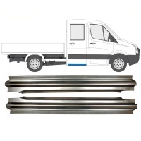 Reperaturka progu tylna do Volkswagen Crafter 2005-2017 / Lewa+Prawa / Zestaw 15516