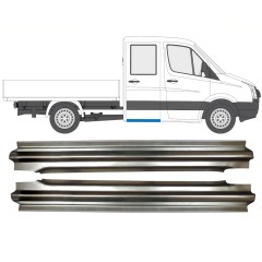 Reperaturka progu tylna do Volkswagen Crafter 2005-2017 / Lewa+Prawa / Zestaw 15516