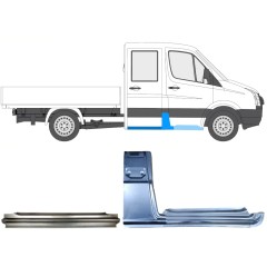 Zestaw reperaturek do Volkswagen Crafter 2005-2017 / Prawa / 15527