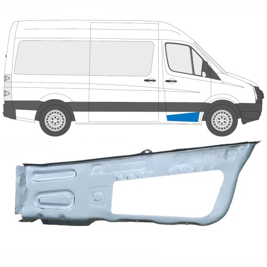 Reperaturka stopnia przedniego do Volkswagen Crafter 2005-2017 / Prawa 14102