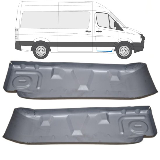 Reperaturka stopnia do Volkswagen Crafter 2005-2017 / Lewa+Prawa / Zestaw 15544