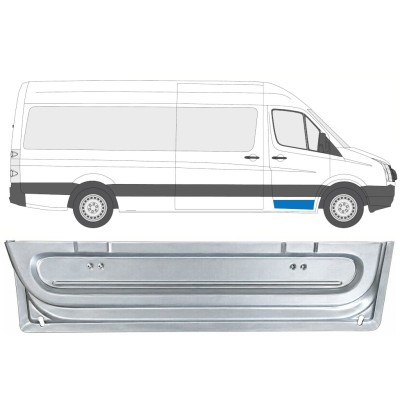 Reperaturka drzwi przednich wewnętrzna do Volkswagen Crafter 2005-2017 / Prawa 17056