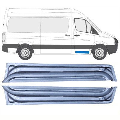 Reperaturka drzwi przednich wewnętrzna do Volkswagen Crafter 2005-2017 / Lewa+Prawa / Zestaw 17058