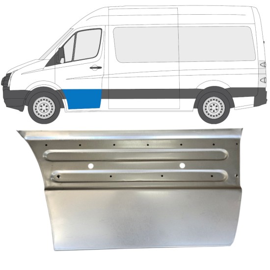 Reperaturka drzwi przednich do Volkswagen Crafter 2005-2017 / Lewa 15495