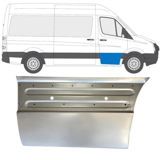 Reperaturka drzwi przednich do Volkswagen Crafter 2005-2017 / Prawa 15494