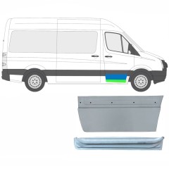 Reperaturka drzwi przednich wewnętrzna + zewnętrzna do Volkswagen Crafter 2005-2017 / Prawa / Zestaw 14028