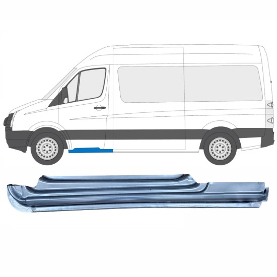 Reperaturka progu drzwi przednich do Volkswagen Crafter 2005-2017 / Lewa 13971