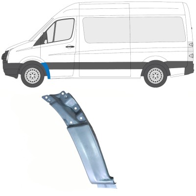 Reperaturka błotnika przedniego do Volkswagen Crafter 2005-2017 / Lewa 13751
