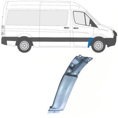 Reperaturka błotnika przedniego do Volkswagen Crafter 2005-2017 / Prawa 13752