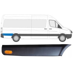 Listwa boczna błotnika tylnego za kołem z lampą do Volkswagen Crafter 2005-2017 / Prawa / Zestaw 13995
