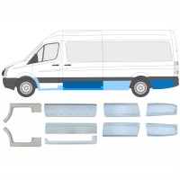 Zestaw reperaturek do Volkswagen Crafter 2005-2017 / Lewa+Prawa / 14492