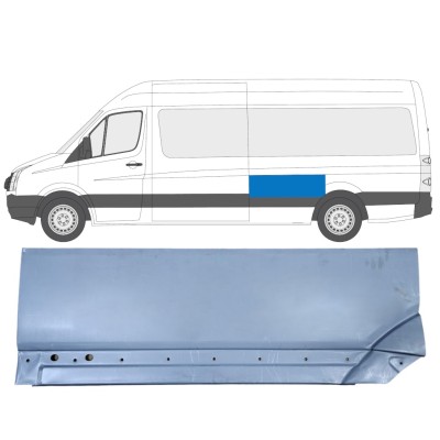 Reperaturka błotnika tylnego do Volkswagen Crafter 2005-2017 / Lewa 13896