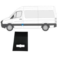 Listwa boczna przednia do Volkswagen Crafter 2005-2017 / Lewa 13688