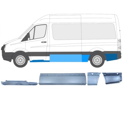 Zestaw reperaturek do Volkswagen Crafter 2005-2017 / Lewa / 14503