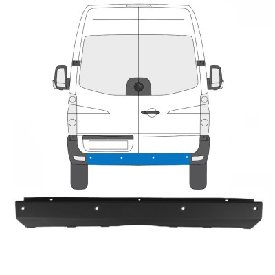 Tylny zderzak PDC do Volkswagen Crafter 2005-2017 15551