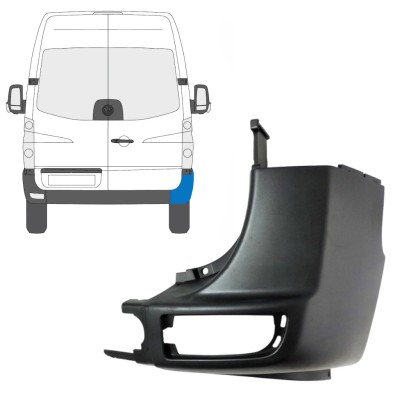 Narożnik zderzaka tylnego do Volkswagen Crafter 2005-2017 / Prawa 15548