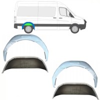Reperaturka nadkola tylnego wewnętrzna do Volkswagen Crafter 2005-2017 / Zestaw 14498