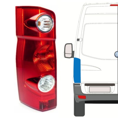 Lampa tylna do Volkswagen Crafter 2005-2017 / Lewa 15573