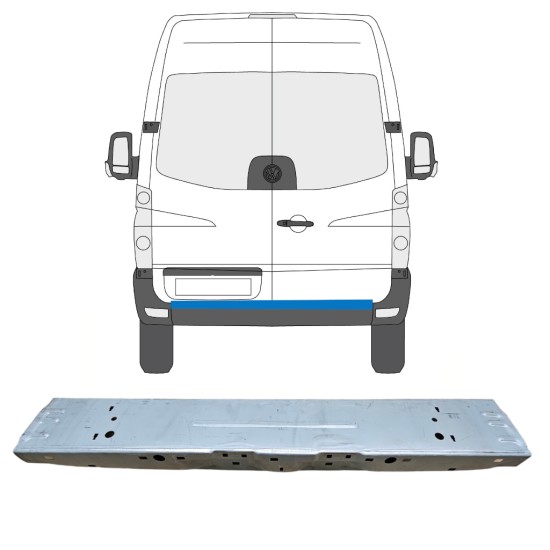 Reperaturka tylna do Volkswagen Crafter 2005-2017 14239