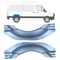 Reperaturka błotnika tylnego do Volkswagen Crafter 2005-2017 / Lewa+Prawa / Zestaw 16159