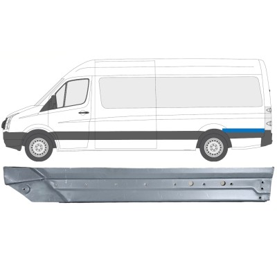 Reperaturka błotnika tylnego do Volkswagen Crafter 2005-2017 / Lewa 14333