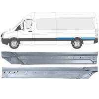 Reperaturka błotnika tylnego do Volkswagen Crafter 2005-2017 / Lewa / Zestaw 14501