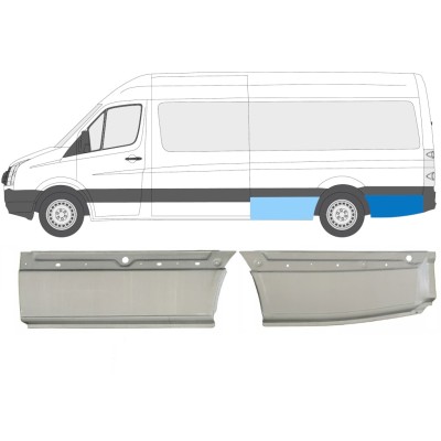 Reperaturka błotnika tylnego do Volkswagen Crafter 2005-2017 / Lewa / Zestaw 14127